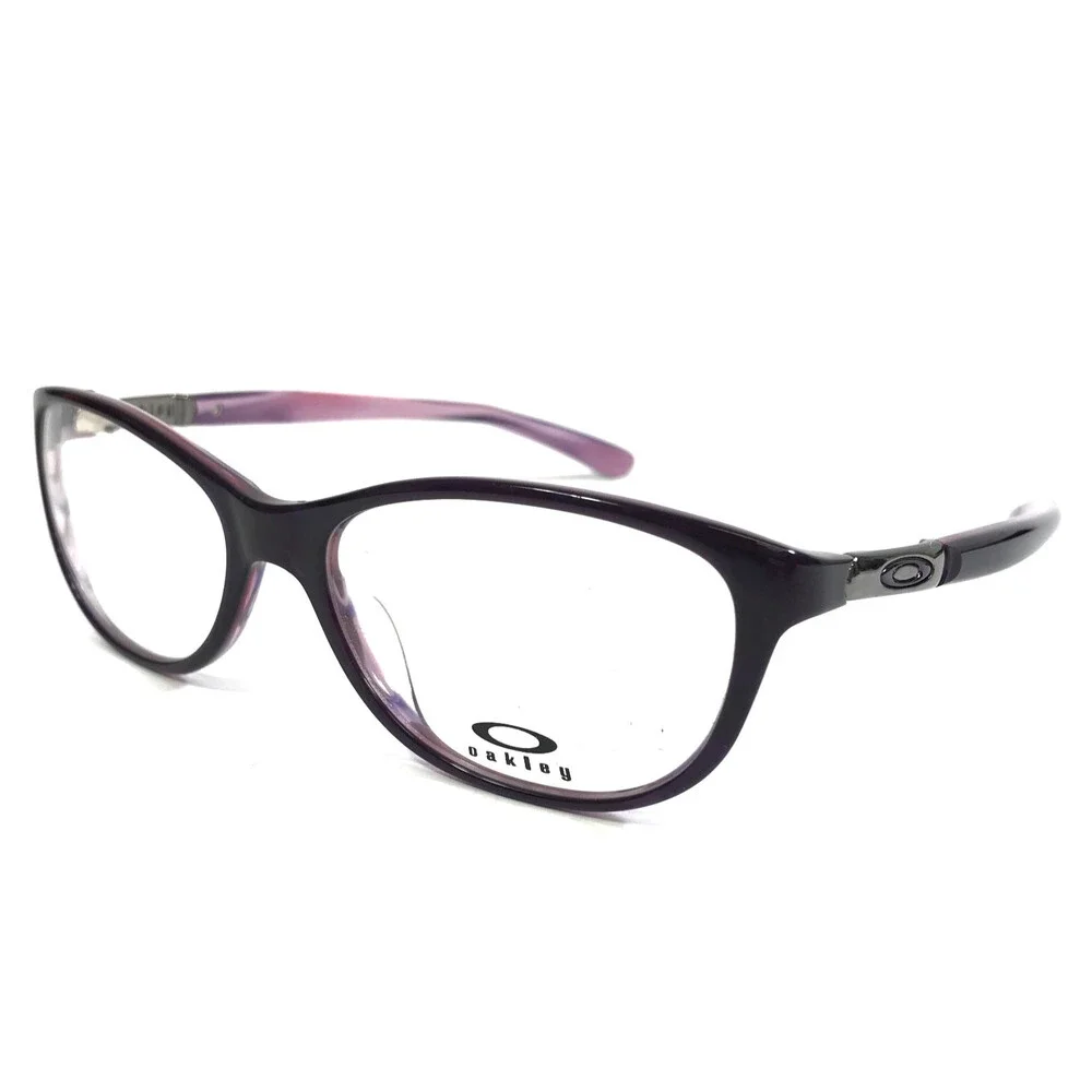 Oakley Eyeglasses Frames Down Shift OX1073-0752 Purple Marble Cat Eye 52-16-135
